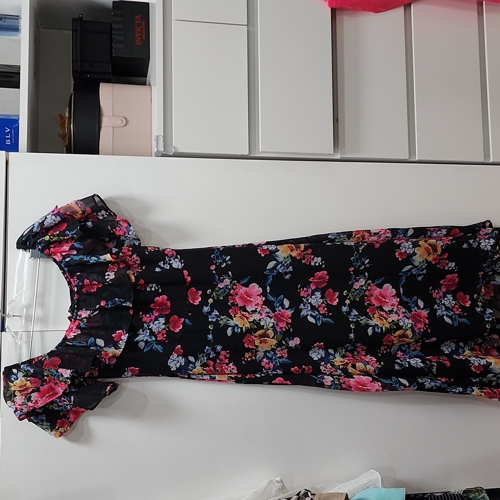 Express off shoulder dress